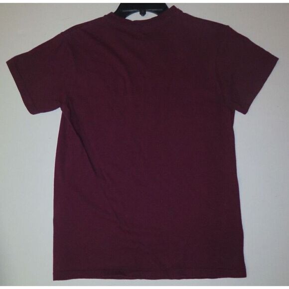 Delta Pro Weight Unisex Sz Small Maroon Vintage Harvard University T-Shirt - Picture 2 of 3